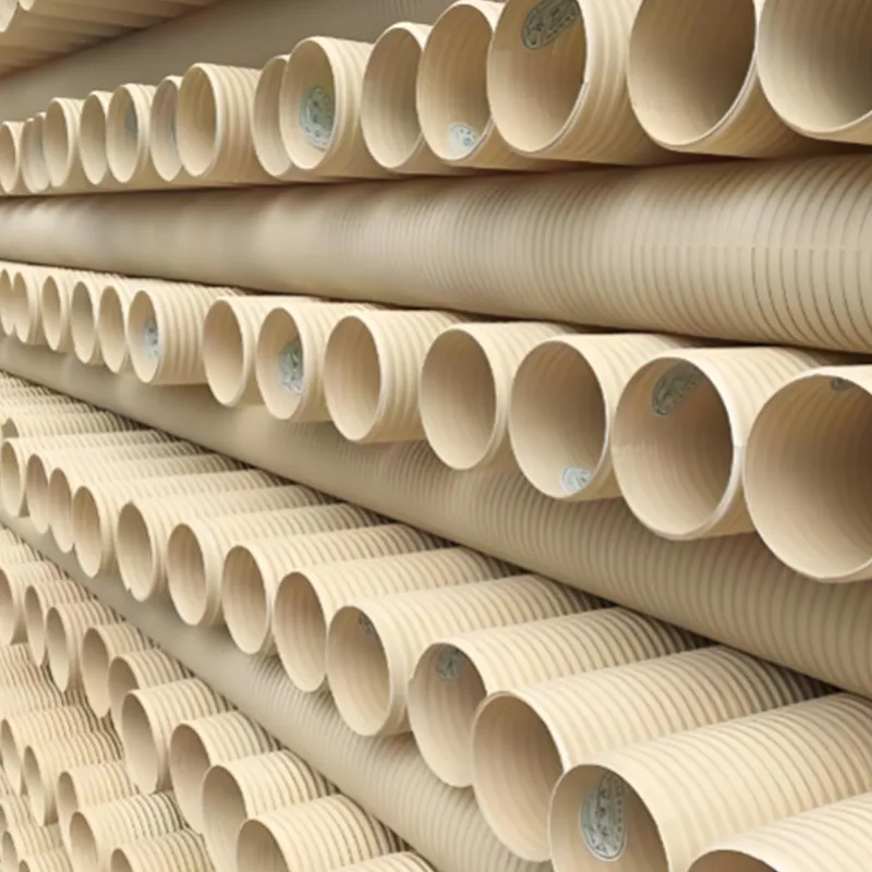 Двухстенная гофрированная труба из PVC-U.2