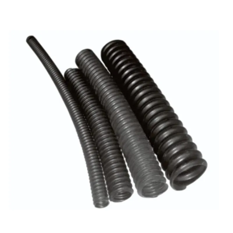 Спиральная гофрированная труба из HDPE с углеродным наполнителем.1