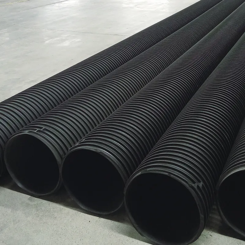 Пластиковые трубы из HDPE со спиральной намоткой.2