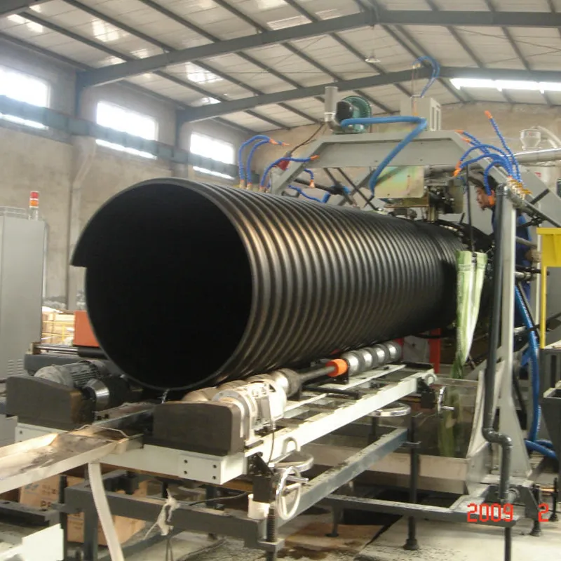 Сталь армированная полиэтиленовая спирально-гофрированная труба.7